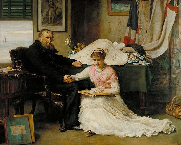 Sir John Everett Millais The North-West Passage Spain oil painting art